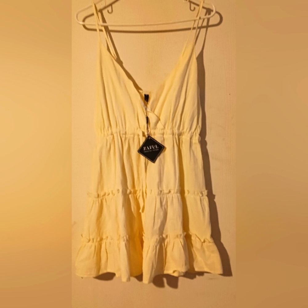 Zaful Forever Young. Sz. LARGE‎ Mini Dress Summer!  NWT